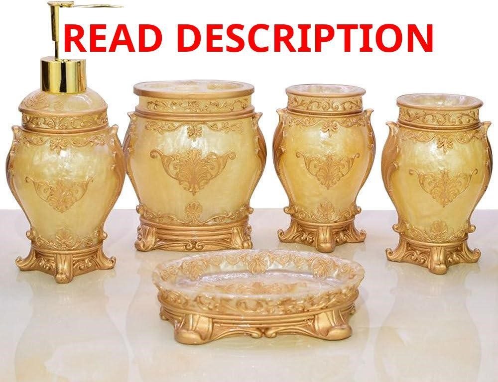 LUANT 5pcs Bathroom Accessories Set