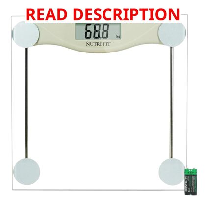 NUTRI FIT Digital Bathroom Scale