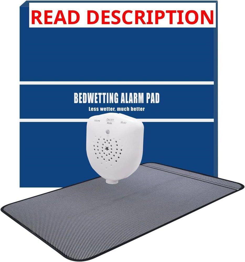Bed Wetting Alarm Pads with 3 Modes