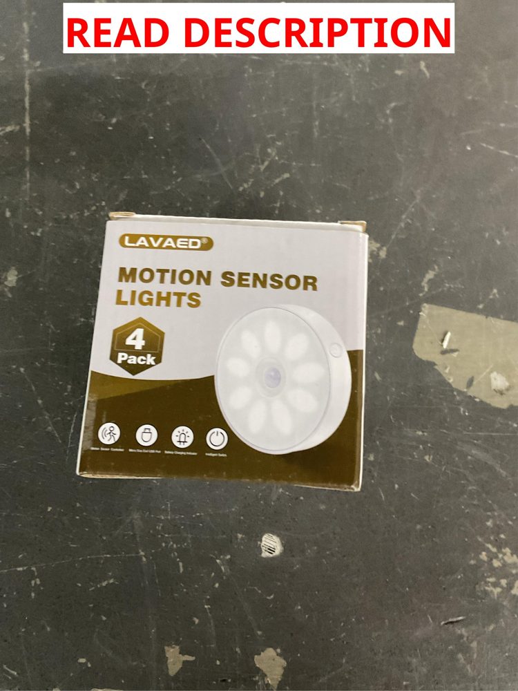 Motion Sensor Lights 4-Pack