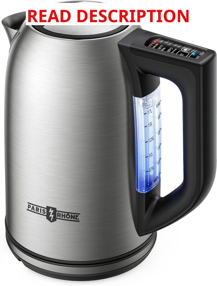 Electric Kettle 1.7L with 6 Temp Settings