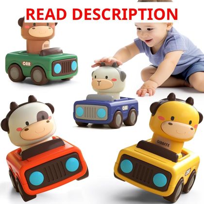iPlay iLearn Baby Press to Go Car Toy