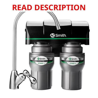 A.O. Smith 2-Stage Carbon Filter with Faucet