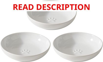 Havniva Ceramic Cat Bowls 5.7" (3 Pack)