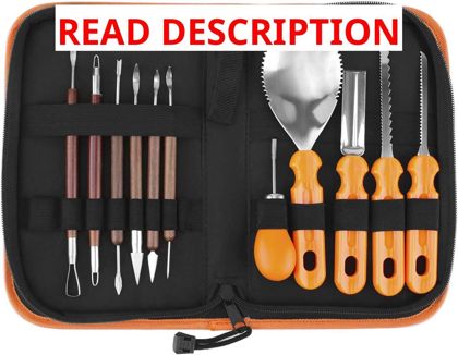 Elmchee Halloween Carving Kit 11-Piece