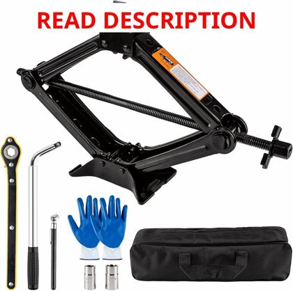 Beaiguna Portable Car Jack Kit 2 Ton Scissor