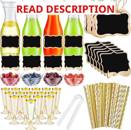 Mumufy 82 Pcs Mimosa Bar Kit with Carafes