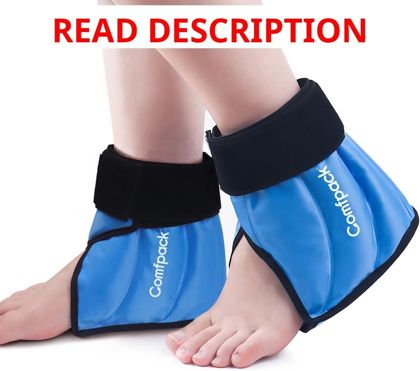 Comfpack 2 Pack Ankle Ice Pack Wrap