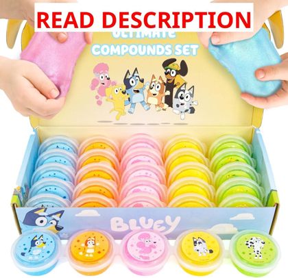 Horizon Scented Slime Favors 10 Pack Bluey