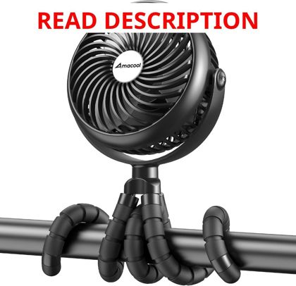 AMACOOL Baby Stroller Fan 5000mAh