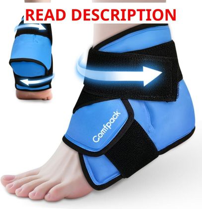 Comfpack Heel Ice Pack Wrap for Plantar