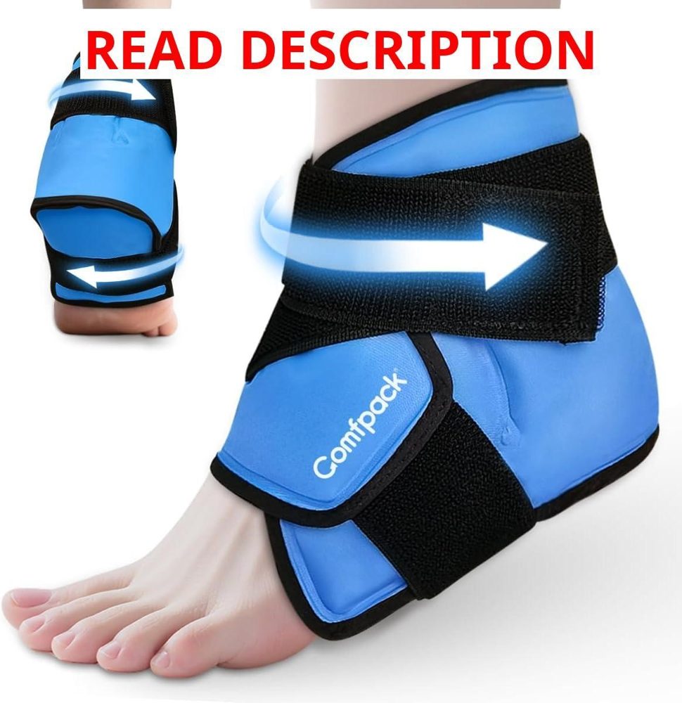 Comfpack Heel Ice Pack Wrap for Plantar