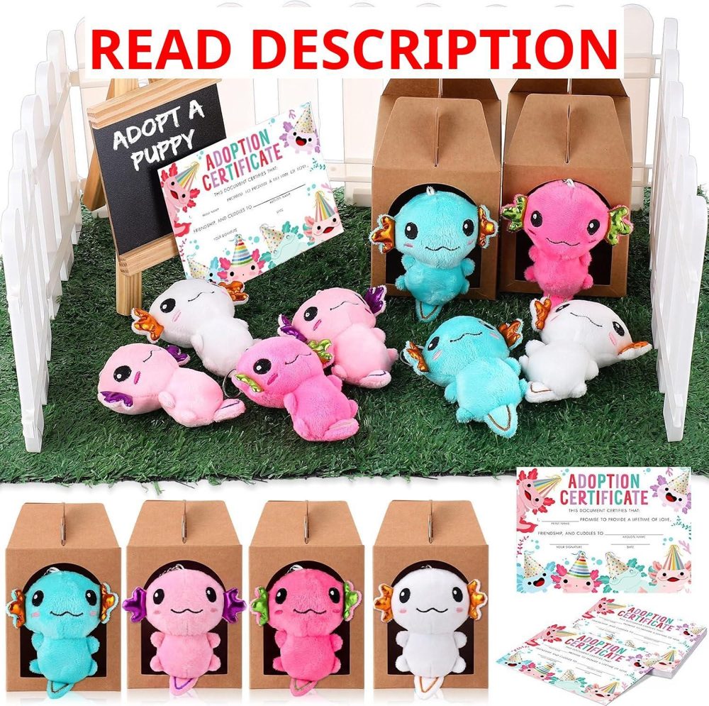 Blueweenly 84 Pcs Adopt a Pet Party Supplies