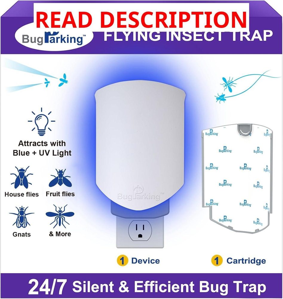 Flying Insect Trap for Fruit Flies Gnats
