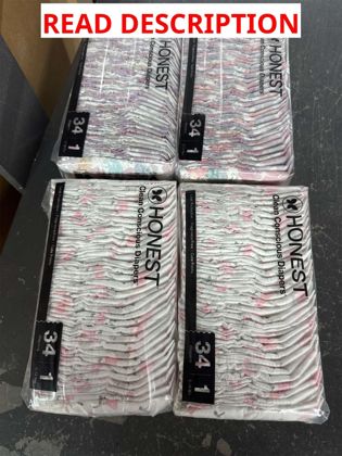Honest Co Clean Diapers Pack 1 136 count