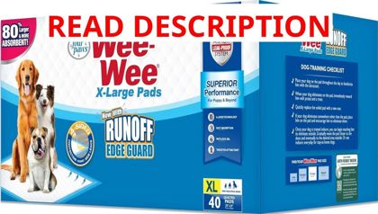 Four Paws Wee-Wee X-Large Pee Pads 40 ct