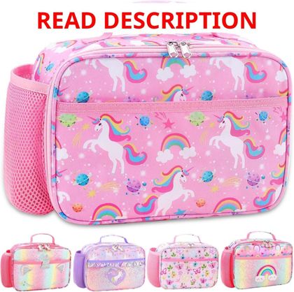 RHCPFOVR Kids Insulated Lunch Box for Girls