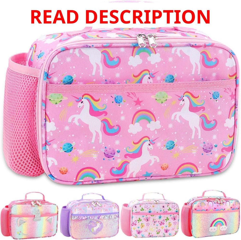 RHCPFOVR Kids Insulated Lunch Box for Girls