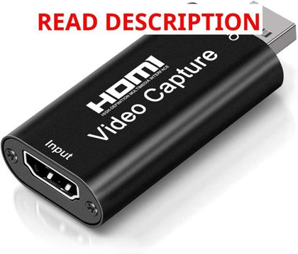 4K Video Capture Card   Cam Link HDMI to USB