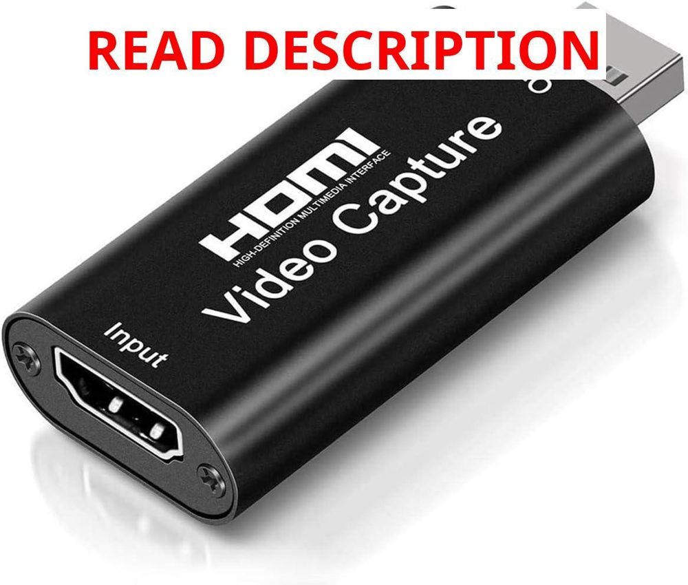4K Video Capture Card   Cam Link HDMI to USB