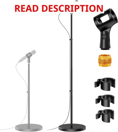 InnoGear Mic Stand with Weighted Base