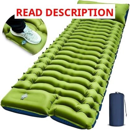 FUN PAC Ultralight Sleeping Pad with Pump