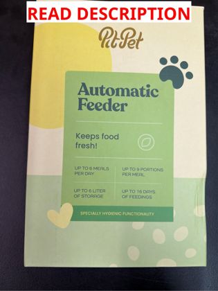 Smart Cat Feeder - 6-L Dispenser