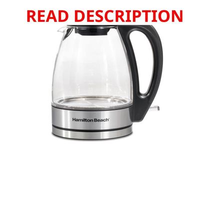 Hamilton Beach 4-Cup Glass Cordless Kettle