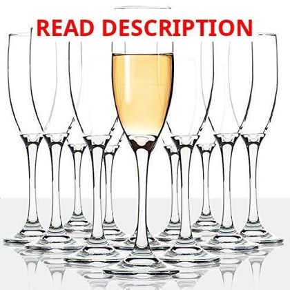 UMI UMIZILI Champagne Flutes 12 6 oz