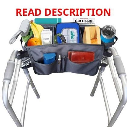 Aliseniors Walker Basket for Folding Walker