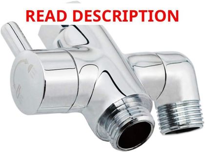 Brass Shower Arm Diverter Valve 3-Way Chrome