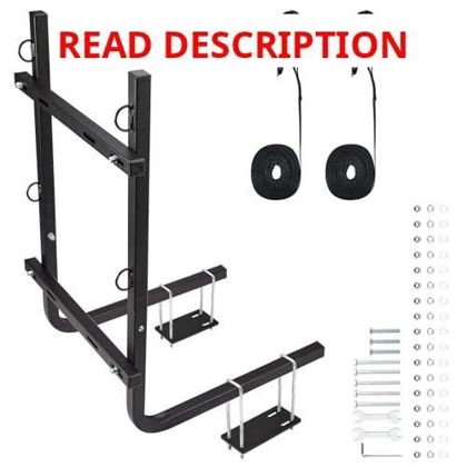 RV Bumper Tote Tank Holder with Ratchet Straps