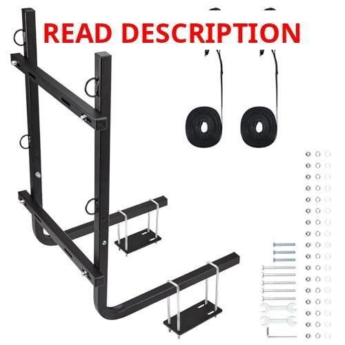 RV Bumper Tote Tank Holder with Ratchet Straps