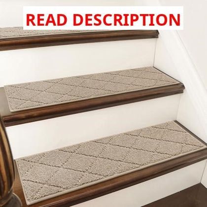 COSY HOMEER Edging Stair Treads 28x9in 15pc