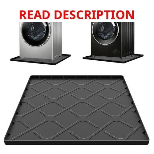 Washing Machine Drain Pan Silicone Mat 32x30