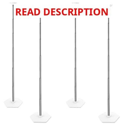 TekXYZ Telescoping Balloon Stand Set (2)