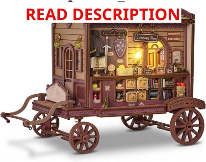 DIY Miniature House Kit 3D Puzzles for Adults