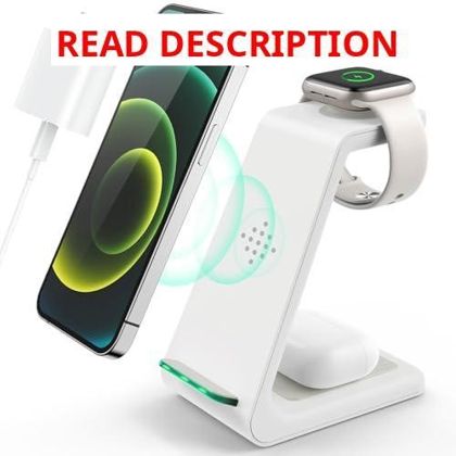 3-in-1 Wireless Charger for iPhone/AirPods