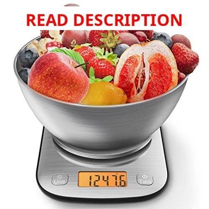 GRAM PRES Digital Kitchen Scale 11lb/0.01oz