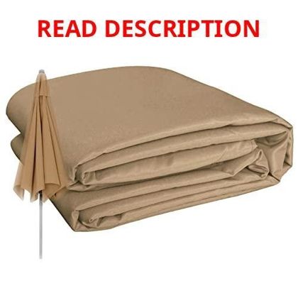 Parasol Canopy Replacement Fabric 5 Colors
