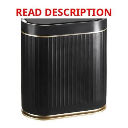 ELPHECO Slim Bath Trash Can with Lid 2 gal