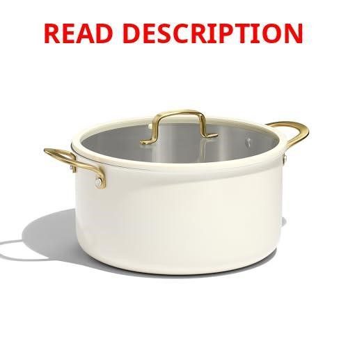 CAROTE 8QT Tri-Ply Stainless Stock Pot