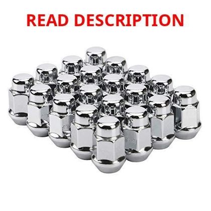Wheel Lug Nuts 12x1.5 Chrome 20PCS