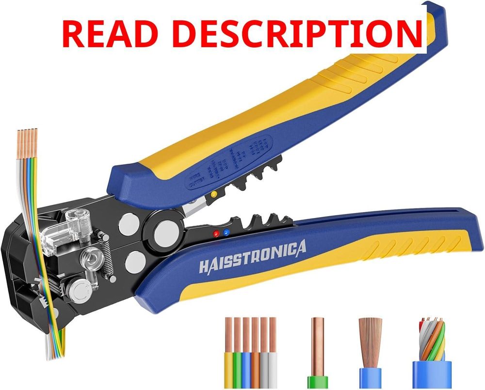 haisstronica 3-in-1 Wire Stripper AWG 24-10