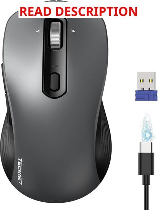 TECKNET Bluetooth Mouse 3-Device