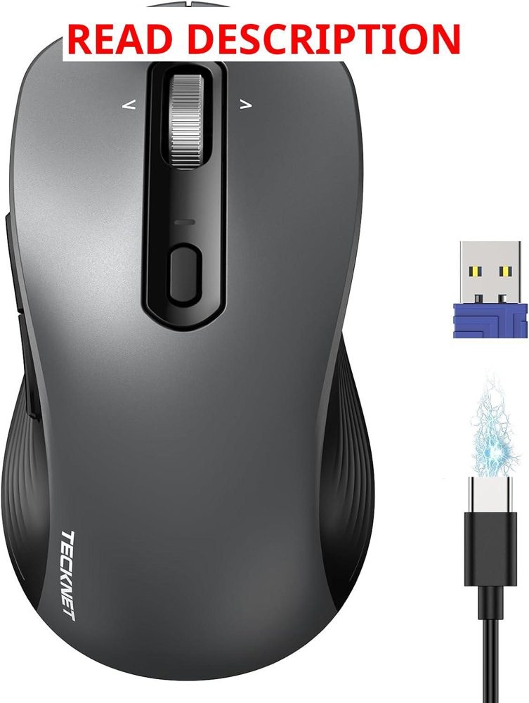 TECKNET Bluetooth Mouse 3-Device