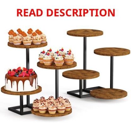 Emfogo 4-Tier Cupcake Tower Stand (2-Pack)