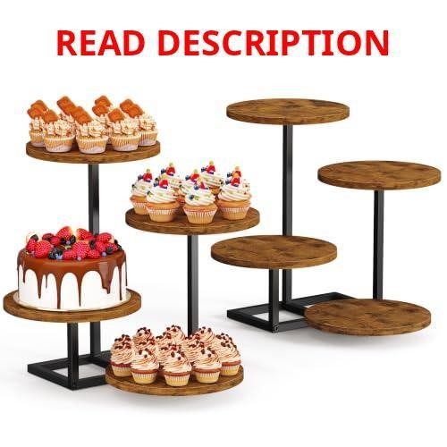 Emfogo 4-Tier Cupcake Tower Stand (2-Pack)