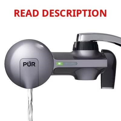 PUR Faucet Filtration System - Metallic Gray