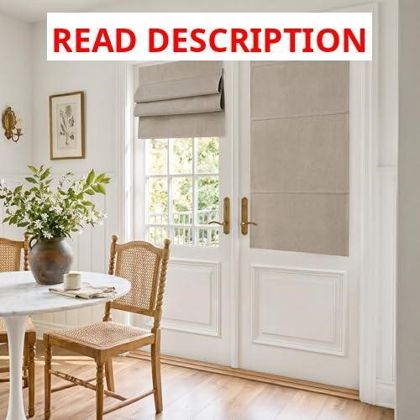 NICETOWN Blackout Roman Shades W24 x L 64